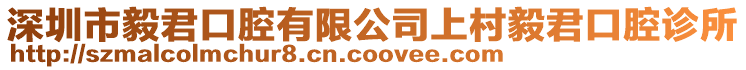 深圳市毅君口腔有限公司上村毅君口腔診所
