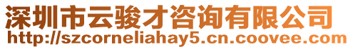 深圳市云駿才咨詢有限公司
