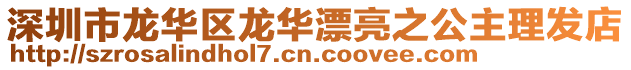 深圳市龍華區(qū)龍華漂亮之公主理發(fā)店