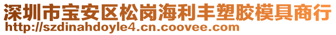 深圳市寶安區(qū)松崗海利豐塑膠模具商行