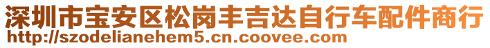 深圳市寶安區(qū)松崗豐吉達(dá)自行車(chē)配件商行