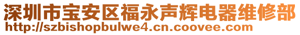 深圳市寶安區(qū)福永聲輝電器維修部