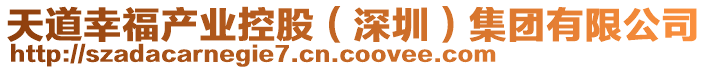 天道幸福產業控股(深圳)集團有限公司