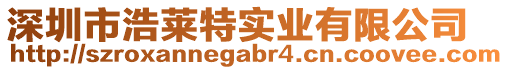 深圳市浩萊特實業(yè)有限公司