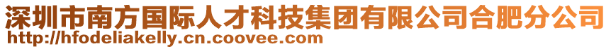 深圳市南方國際人才科技集團有限公司合肥分公司