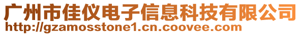 廣州市佳儀電子信息科技有限公司