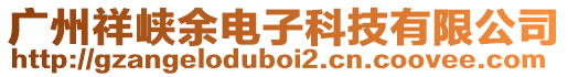 廣州祥峽余電子科技有限公司