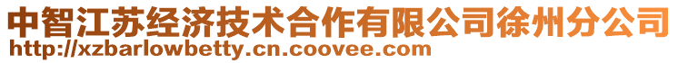 中智江蘇經濟技術合作有限公司徐州分公司