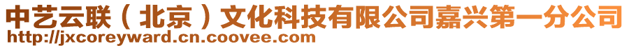 中藝云聯(lián)（北京）文化科技有限公司嘉興第一分公司