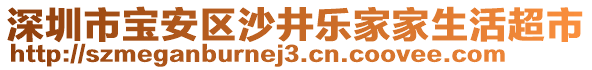 深圳市寶安區(qū)沙井樂(lè)家家生活超市