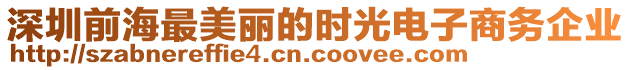 深圳前海最美麗的時光電子商務企業(yè)