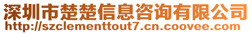 深圳市楚楚信息咨詢有限公司