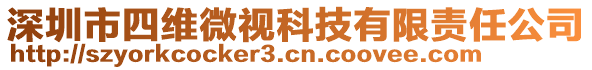 深圳市四維微視科技有限責(zé)任公司