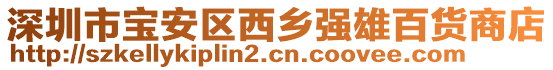 深圳市寶安區(qū)西鄉(xiāng)強(qiáng)雄百貨商店