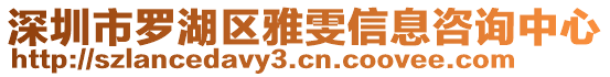 深圳市羅湖區(qū)雅雯信息咨詢中心