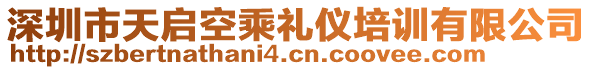 深圳市天啟空乘禮儀培訓(xùn)有限公司