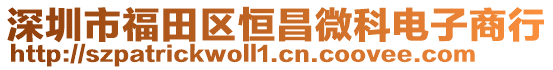 深圳市福田區恒昌微科電子商行