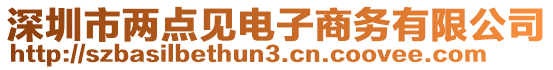 深圳市兩點(diǎn)見電子商務(wù)有限公司