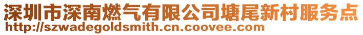 深圳市深南燃?xì)庥邢薰咎廖残麓宸?wù)點(diǎn)