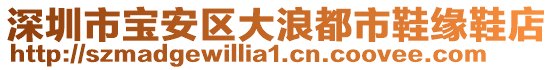 深圳市寶安區(qū)大浪都市鞋緣鞋店