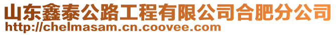 山東鑫泰公路工程有限公司合肥分公司
