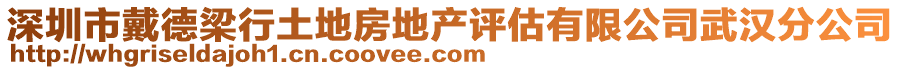深圳市戴德梁行土地房地產(chǎn)評估有限公司武漢分公司