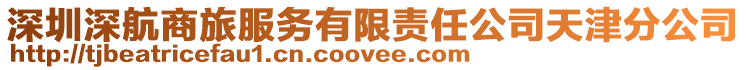 深圳深航商旅服務有限責任公司天津分公司