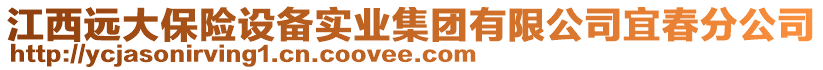 江西遠大保險設(shè)備實業(yè)集團有限公司宜春分公司