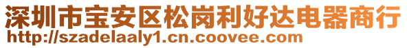 深圳市宝安区松岗利好达电器商行