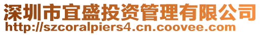 深圳市宜盛投資管理有限公司