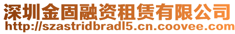 深圳金固融資租賃有限公司