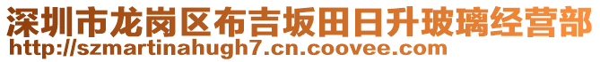 深圳市龍崗區布吉坂田日升玻璃經營部