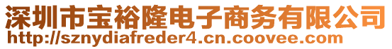 深圳市寶裕隆電子商務(wù)有限公司