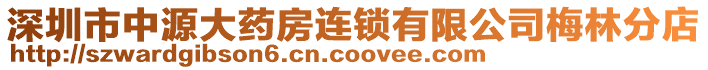 深圳市中源大藥房連鎖有限公司梅林分店