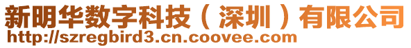 新明华数字科技（深圳）有限公司