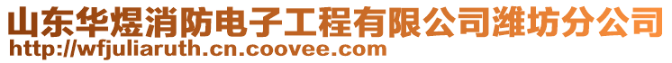 山東華煜消防電子工程有限公司濰坊分公司