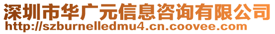 深圳市華廣元信息咨詢有限公司