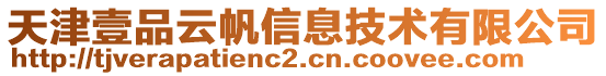 天津壹品云帆信息技術有限公司