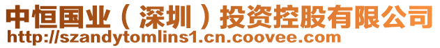 中恒國業(yè)（深圳）投資控股有限公司