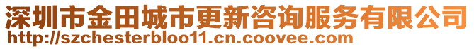 深圳市金田城市更新咨詢服務(wù)有限公司