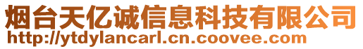 煙臺(tái)天億誠信息科技有限公司