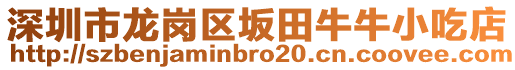 深圳市龍崗區(qū)坂田牛牛小吃店