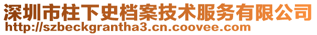 深圳市柱下史檔案技術服務有限公司