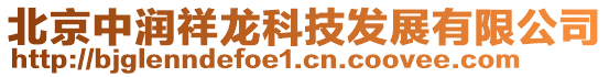 北京中潤(rùn)祥龍科技發(fā)展有限公司
