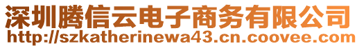 深圳騰信云電子商務(wù)有限公司