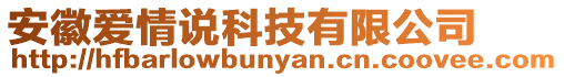 安徽愛情說科技有限公司