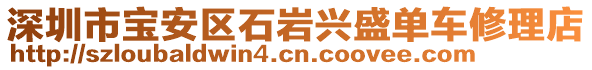 深圳市寶安區(qū)石巖興盛單車修理店