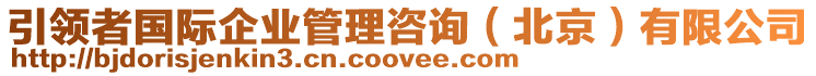 引領(lǐng)者國(guó)際企業(yè)管理咨詢（北京）有限公司