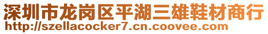深圳市龍崗區(qū)平湖三雄鞋材商行