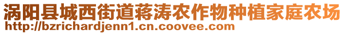 渦陽縣城西街道蔣濤農(nóng)作物種植家庭農(nóng)場